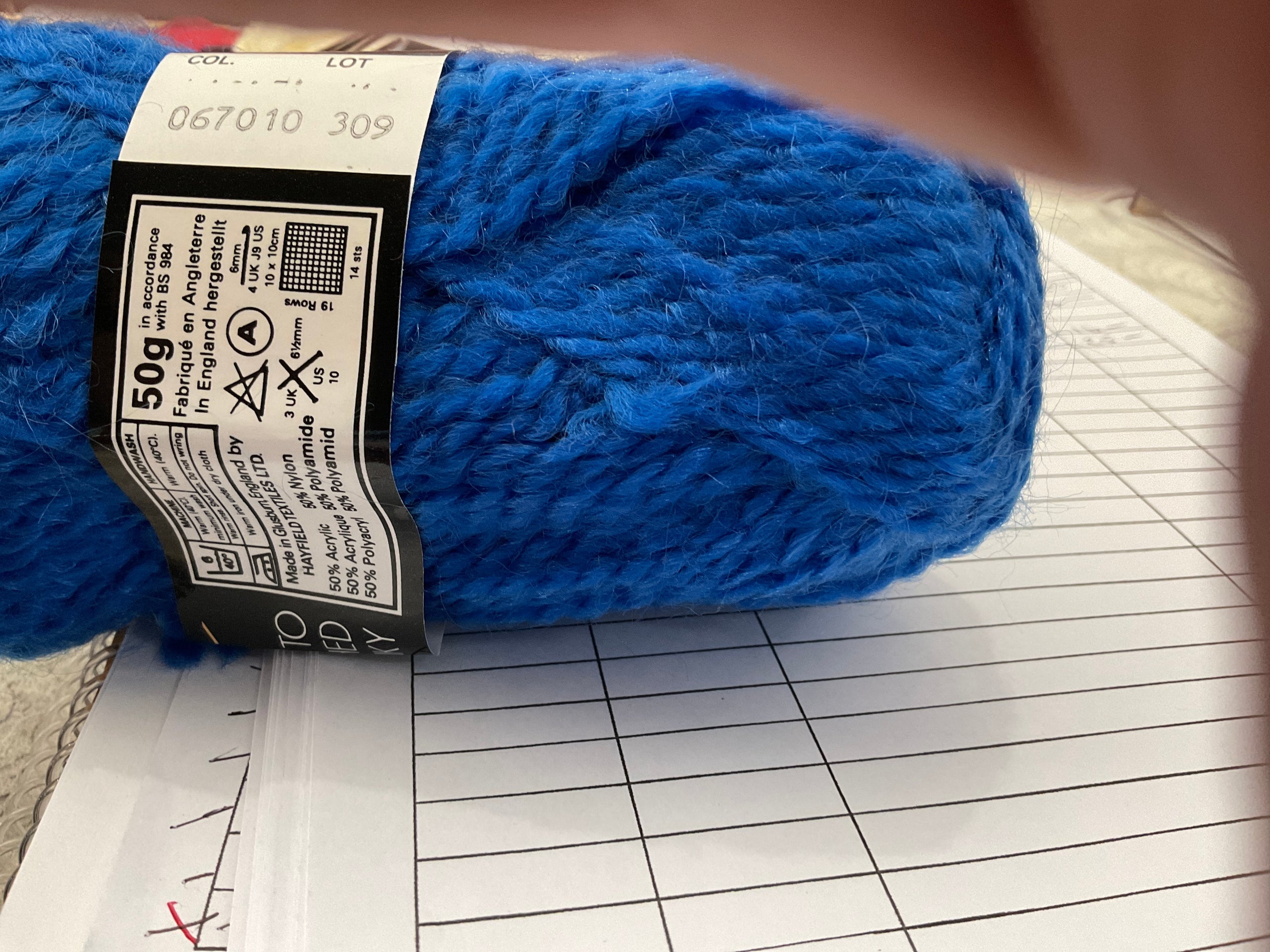 Spotlight 14 Ply Brushed Chunky 50g Hayfield